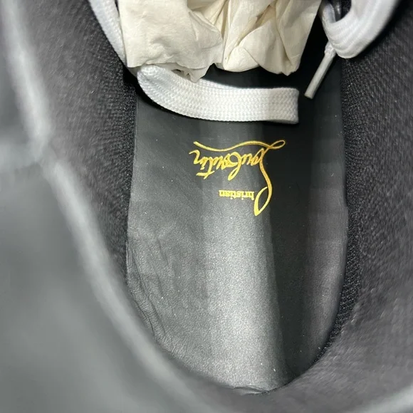 Christian Louboutin men's fun Louis high top sneakers size 45 made in Italy - Picture 7 of 10